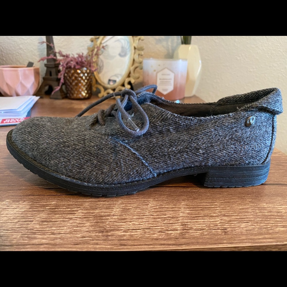 Grey oxfords